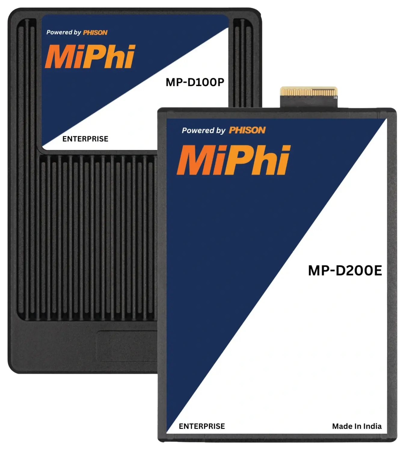 MiPhi D100P and D200E enterprise SSD products